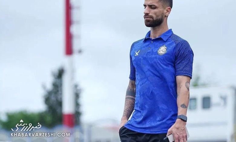 تتو های میلاد سرلک در اردوی پرسپولیس کار دستش داد